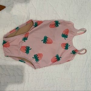 Old Navy strawberry toddler swim